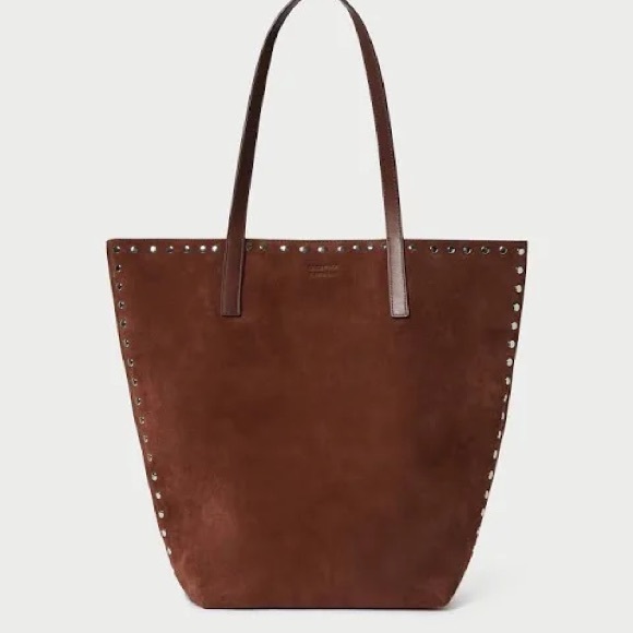 Loeffler Randall Walker Suede Tote - Brown - Picture 2 of 12